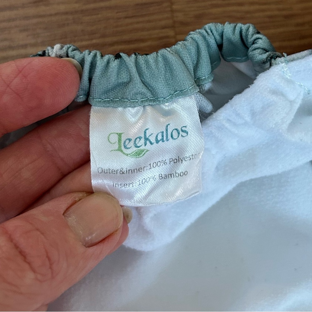 Polar Bear Print Pocket Diaper EUC - Picture 6 of 7